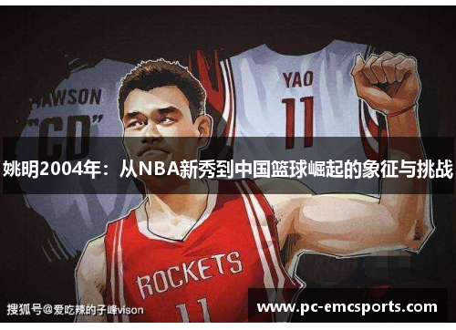 姚明2004年：从NBA新秀到中国篮球崛起的象征与挑战